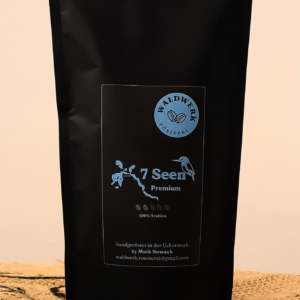 7 Seen Premium - Kaffeebohnen - Geröstet in Lychen von der Waldwerk Rösterei