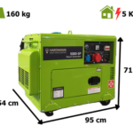 HARDMANN 5000 SP - Gewicht und Masse